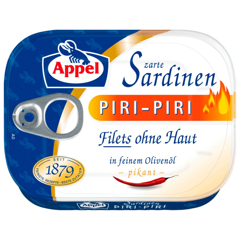 Appel Sardinen Piri-Piri in Olivenöl pikant 80g